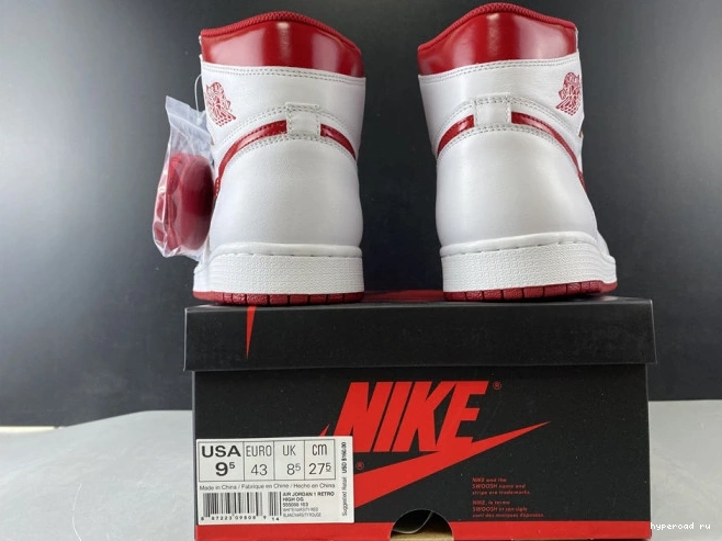 Retro Jordan (2017) 555088-103 Metallic Air Red 1 0520